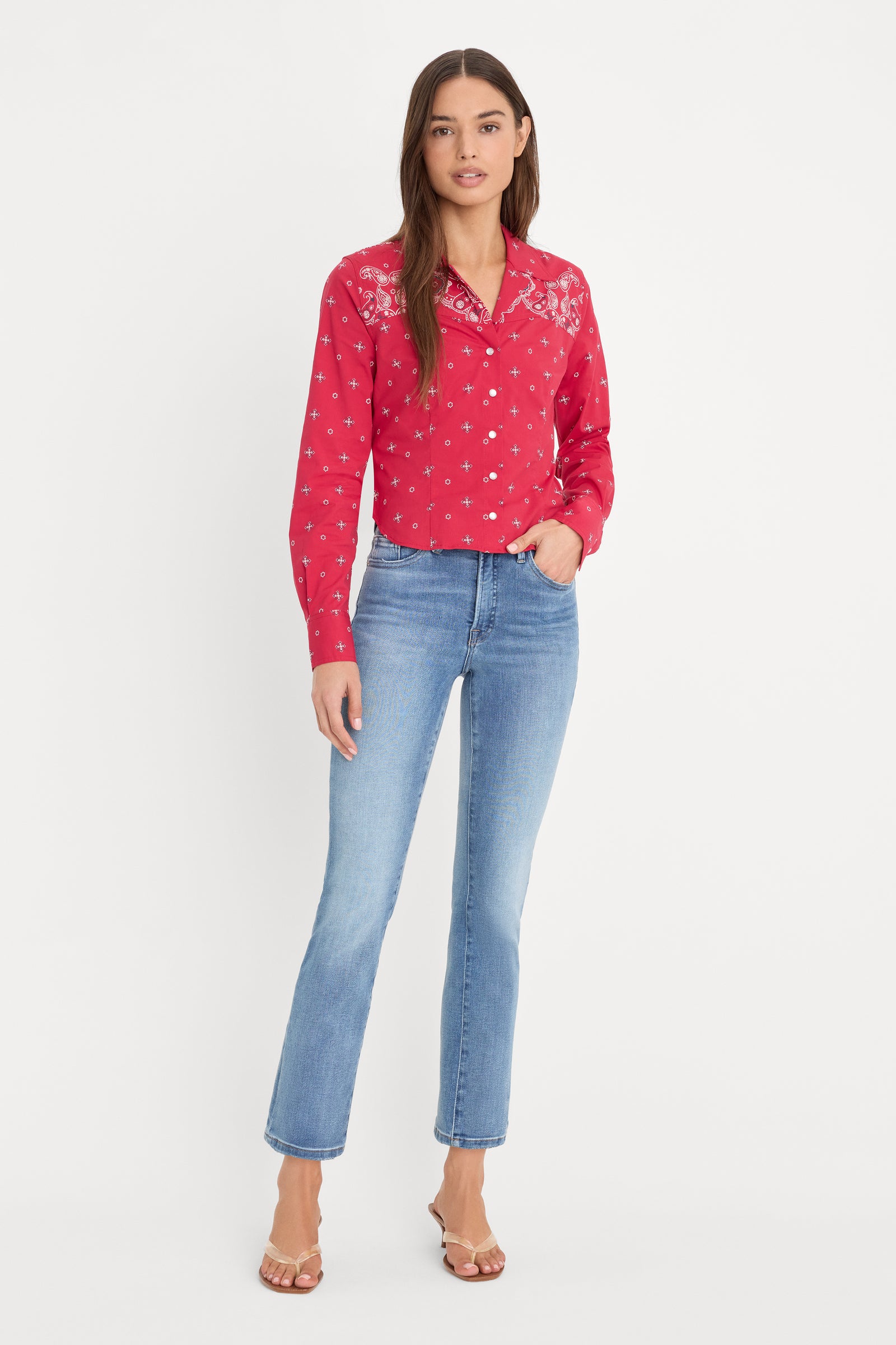 DOLLY JOLEANS STRAIGHT JEANS | INDIGO1195