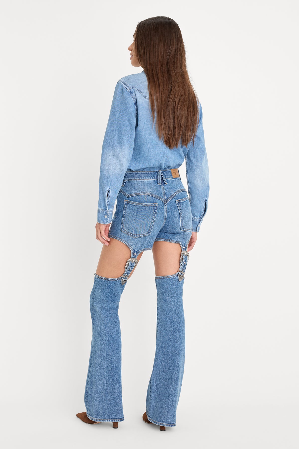 DOLLY JOLEANS BOOTCUT HIGH RISE JEANS | INDIGO1200