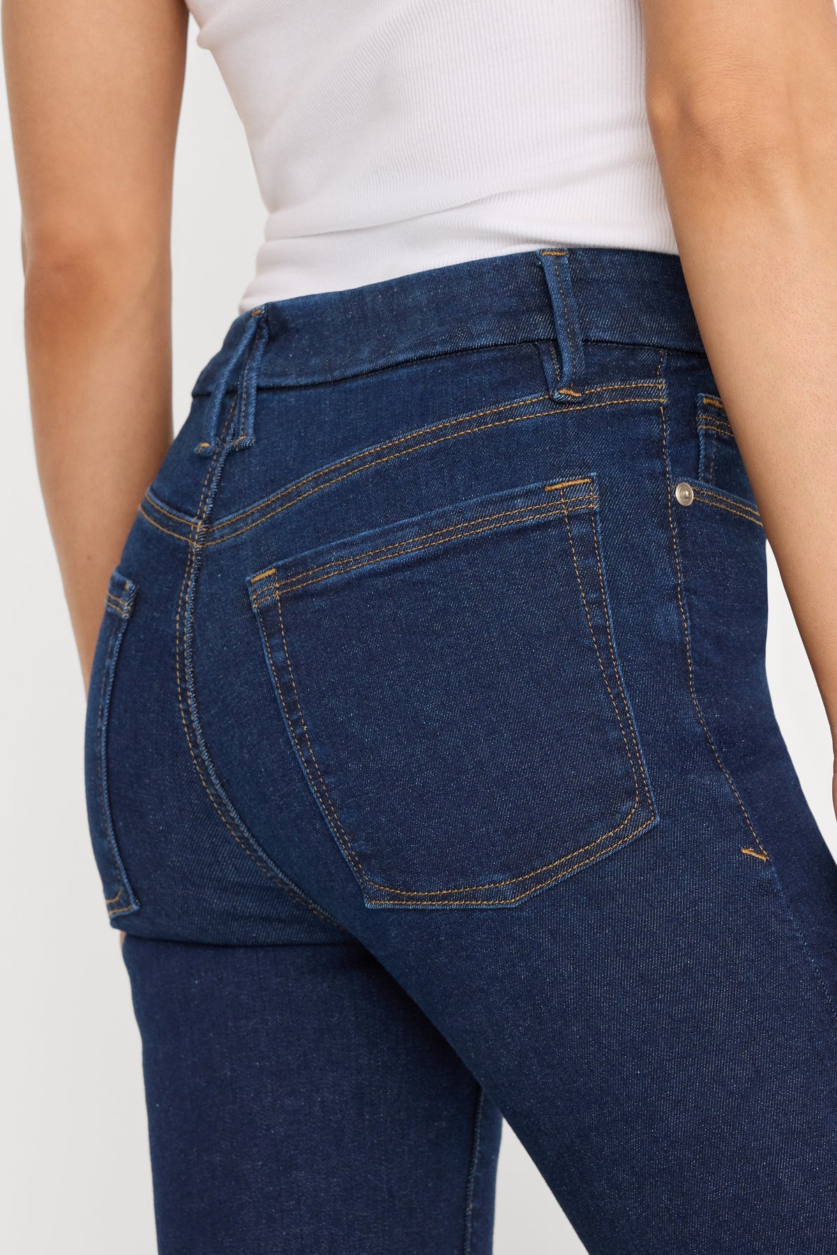 GOOD LEGS STRAIGHT JEANS LONG | DEEPBLUE04