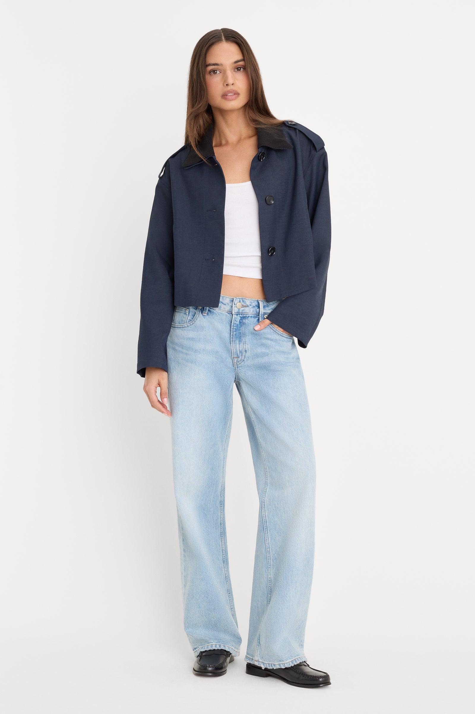 THE SWING JACKET | NEW NAVY002