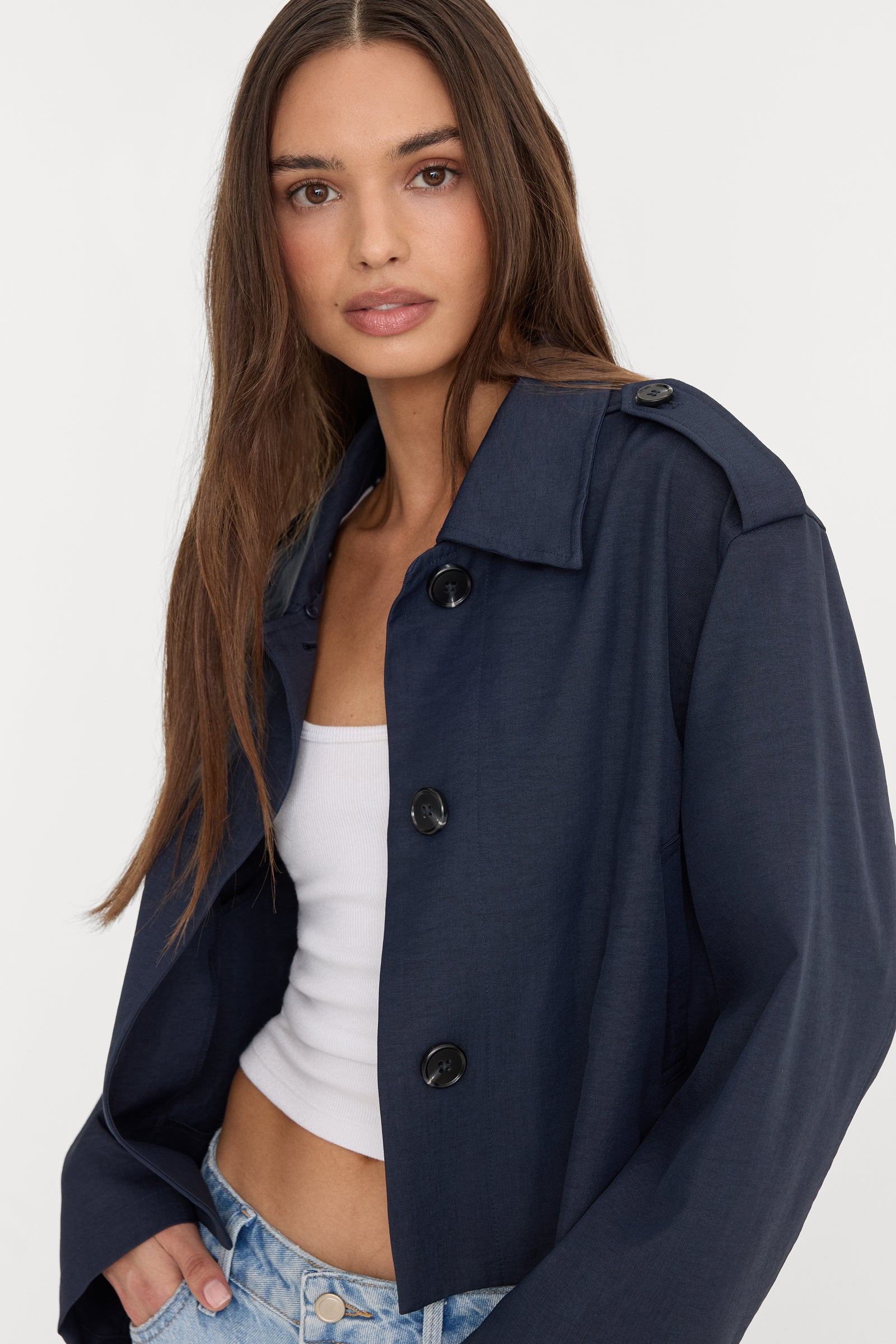 THE SWING JACKET | NEW NAVY002