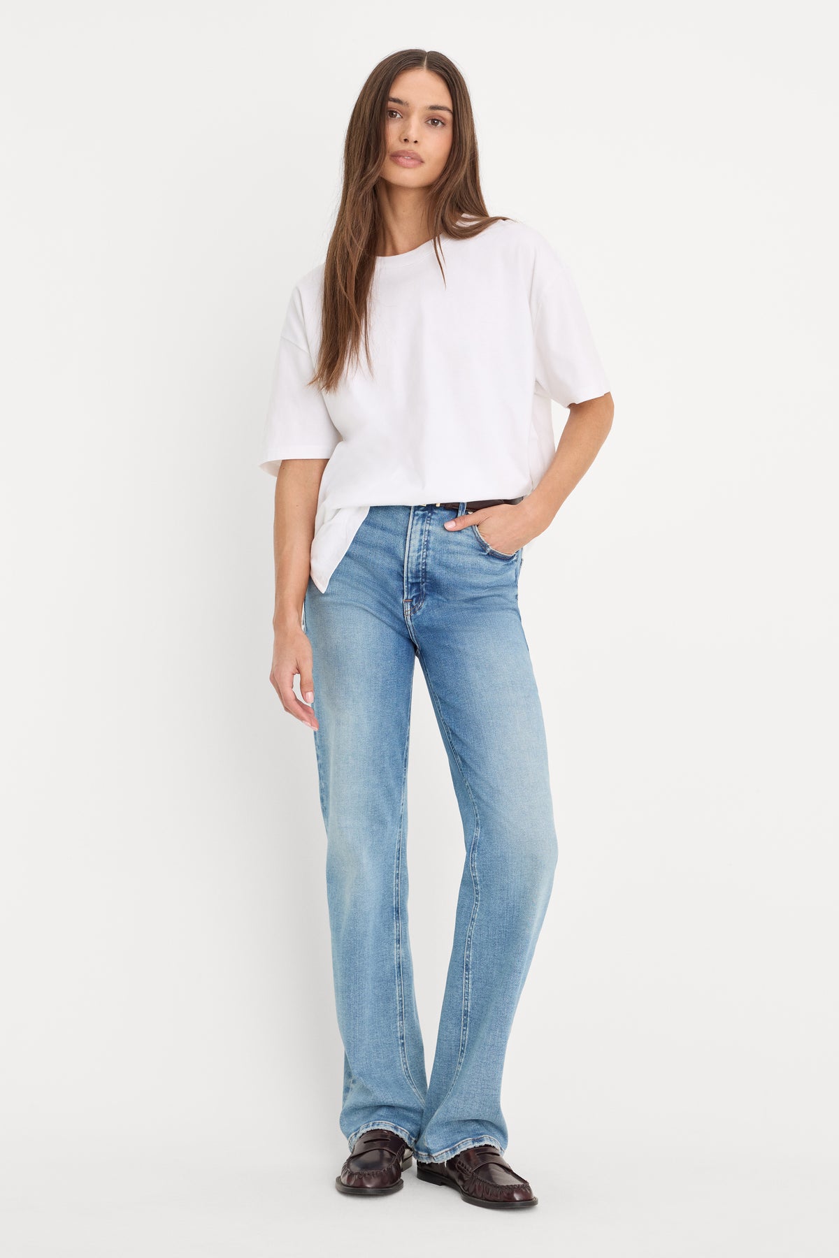 COTTON OVERSIZED TEE | WHITE001