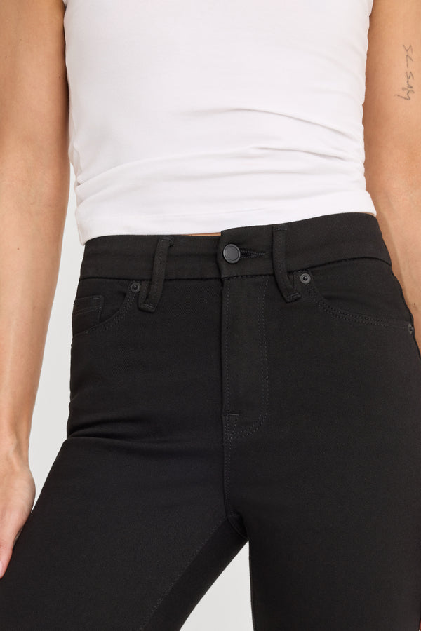 NEVER FADE GOOD CLASSIC SLIM BOOTCUT JEANS | BLACK