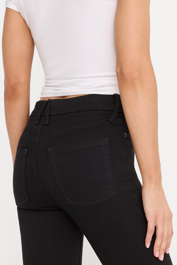 NEVER FADE GOOD LEGS STRAIGHT JEANS | BLACK001
