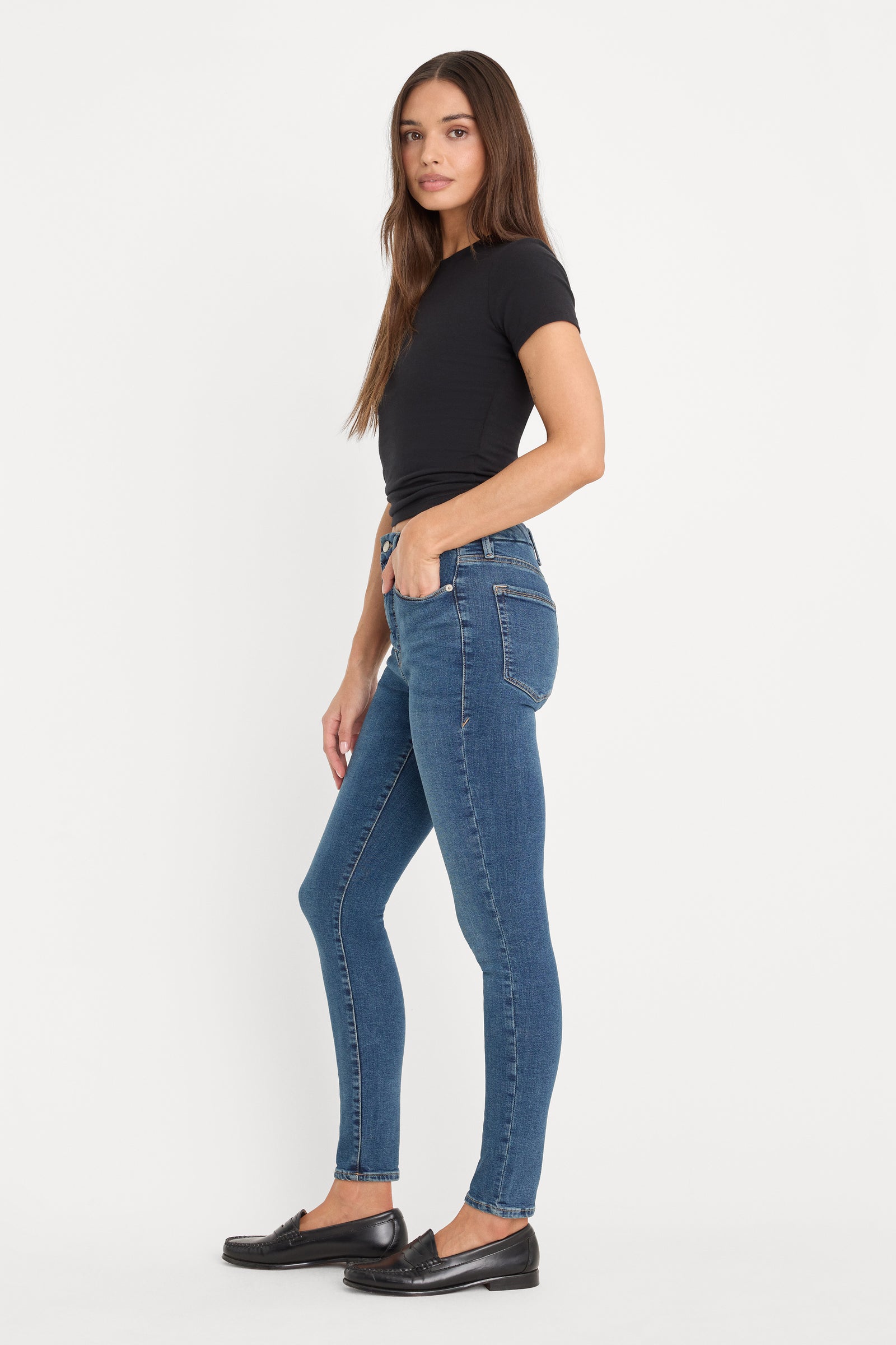 GOOD LEGS SKINNY JEANS | BLUE004