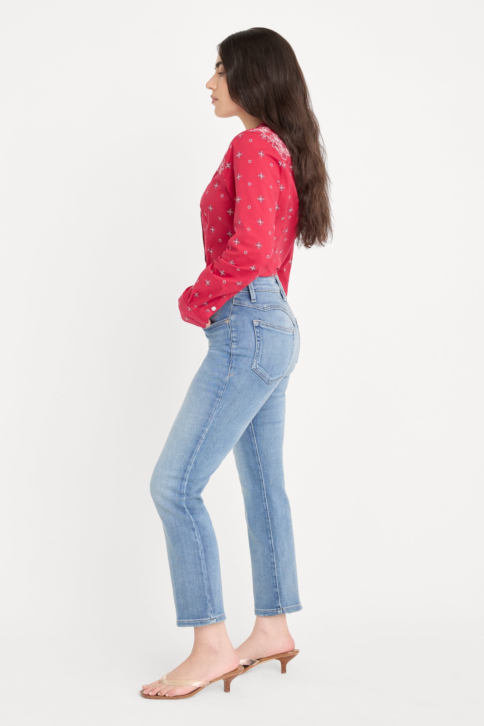 DOLLY JOLEANS PETITE STRAIGHT JEANS | INDIGO1195