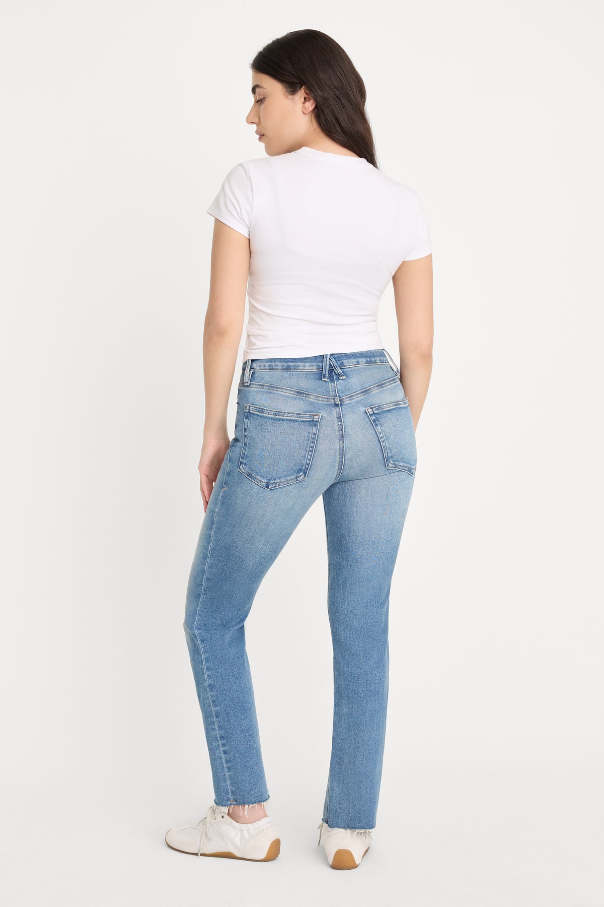 SOFT TECH GOOD PETITE STRAIGHT JEANS | INDIGO1209