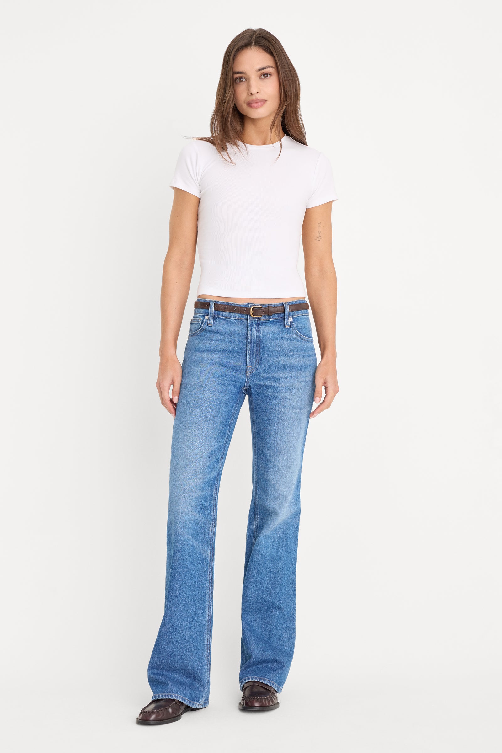 THE RIB BABY TEE | WHITE001