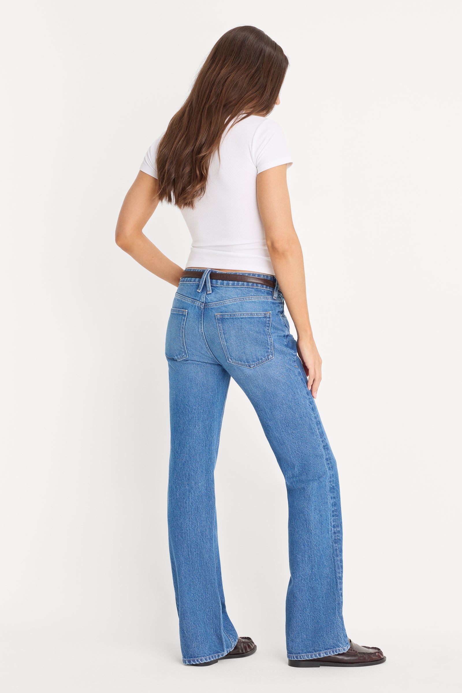 VINTAGE LOW RISE BOOTCUT JEANS | INDIGO1222