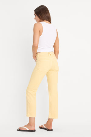VINTAGE STRAIGHT ANKLE JEANS | HONEY