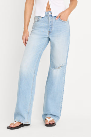 VINTAGE WIDE JEANS | INDIGO1298