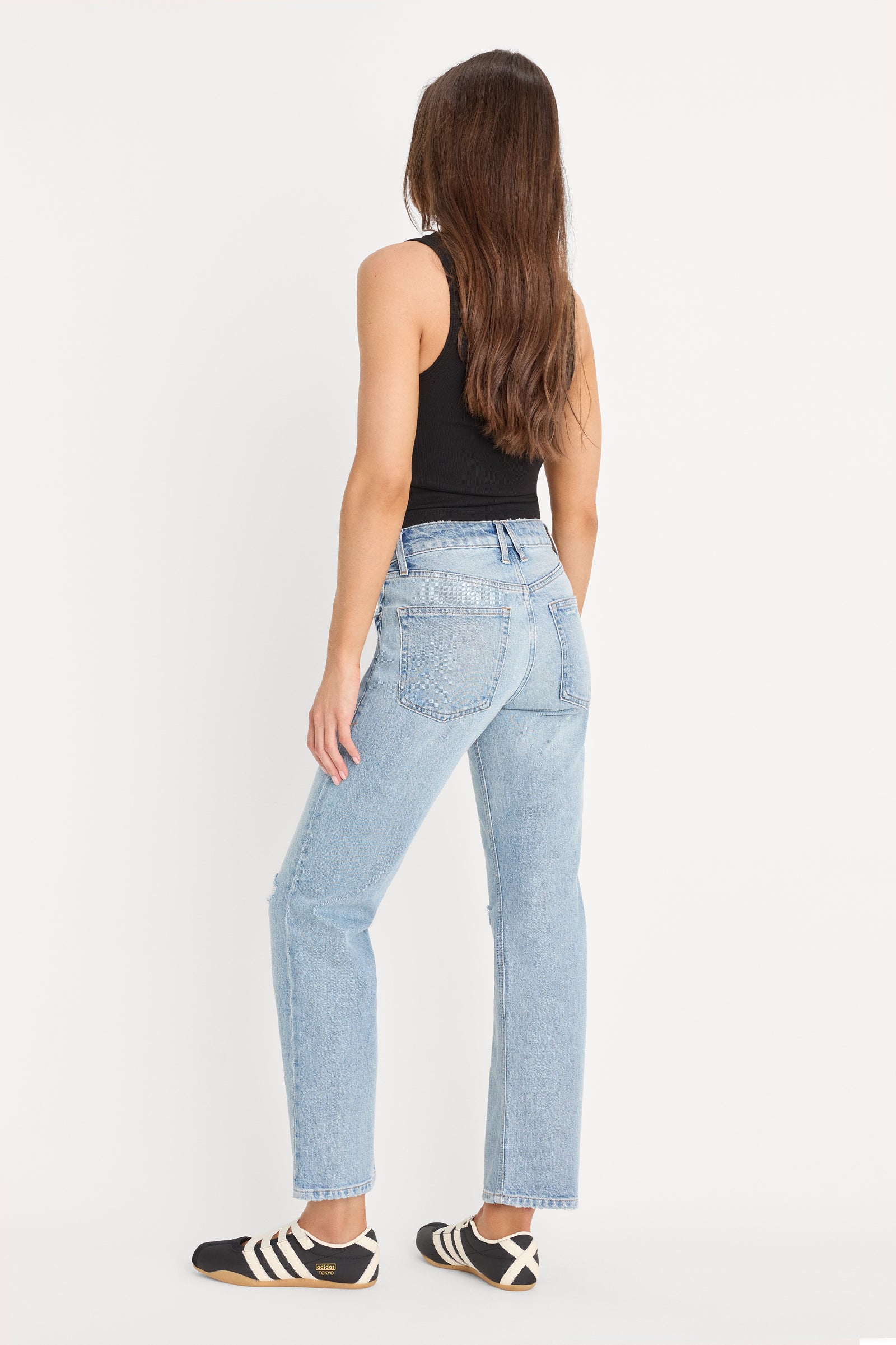VINTAGE STRAIGHT ANKLE JEANS | INDIGO1252