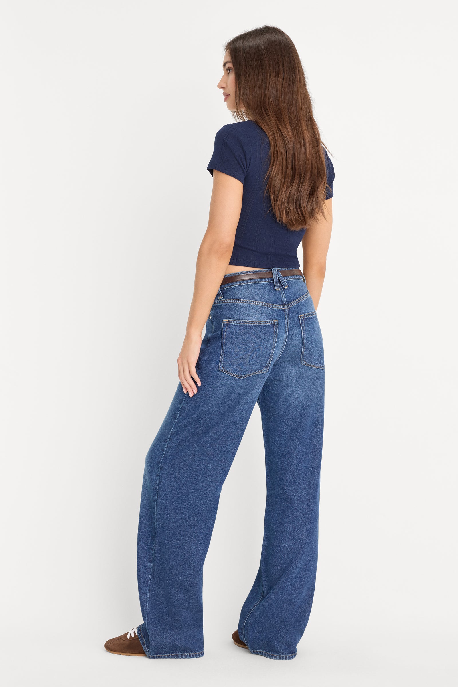 WEIGHTLESS WIDE JEANS | INDIGO1258