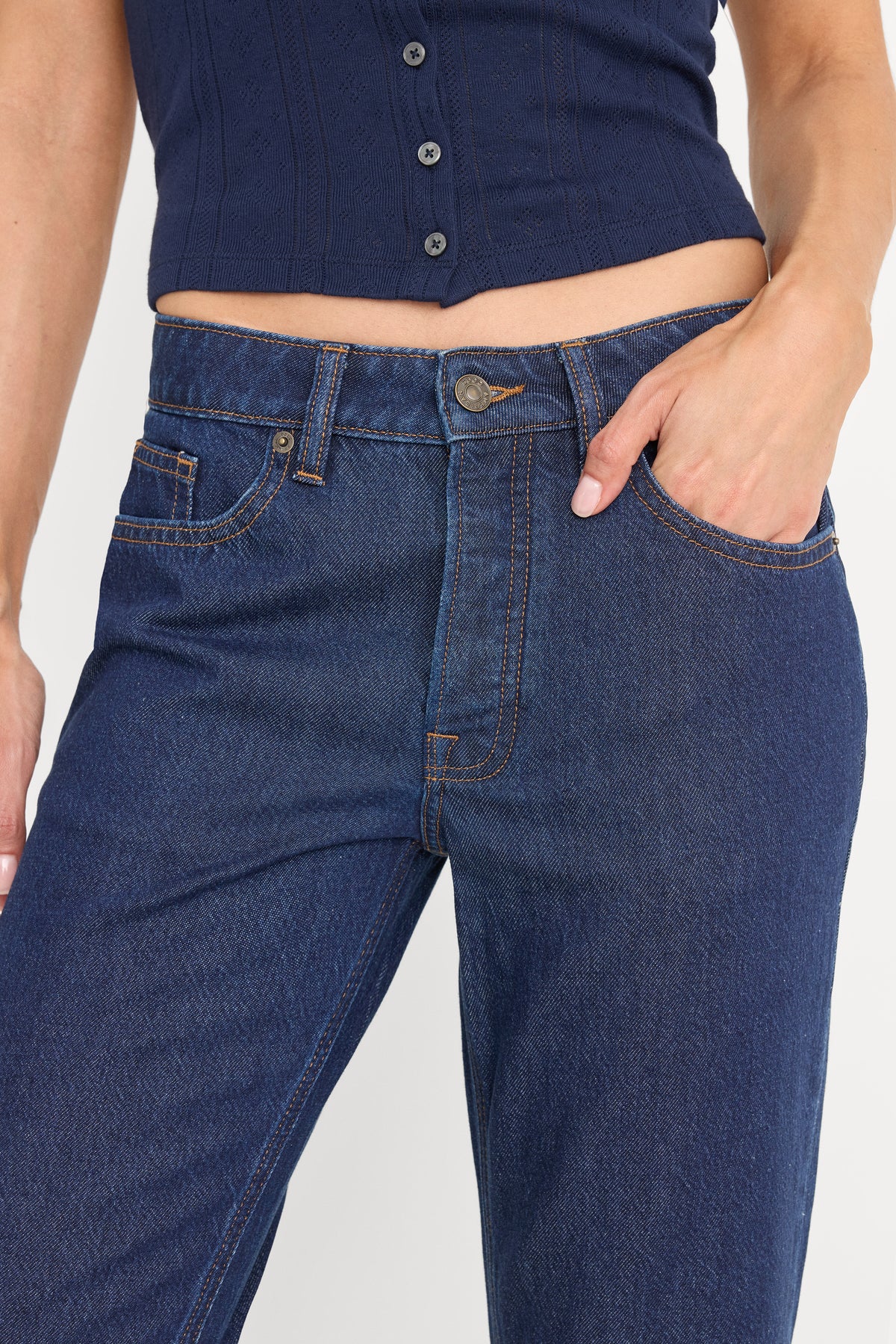 WEIGHTLESS BOYFRIEND JEANS | INDIGO