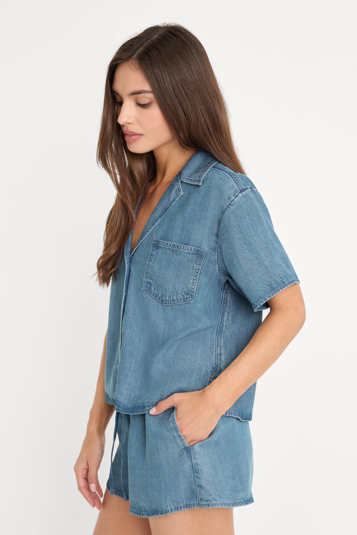 THE DENIM CAMP  SHIRT