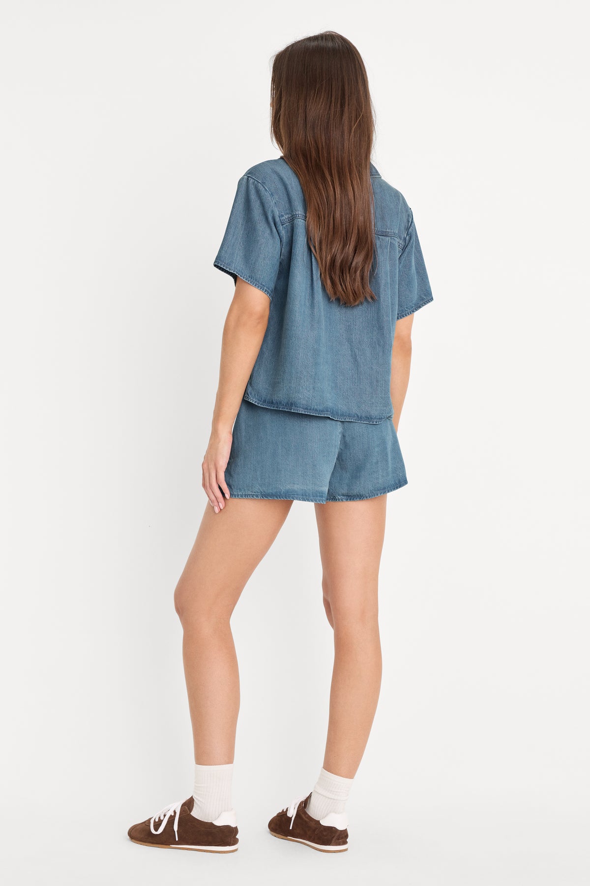 THE DENIM PULL ON SHORT | INDIGO1273
