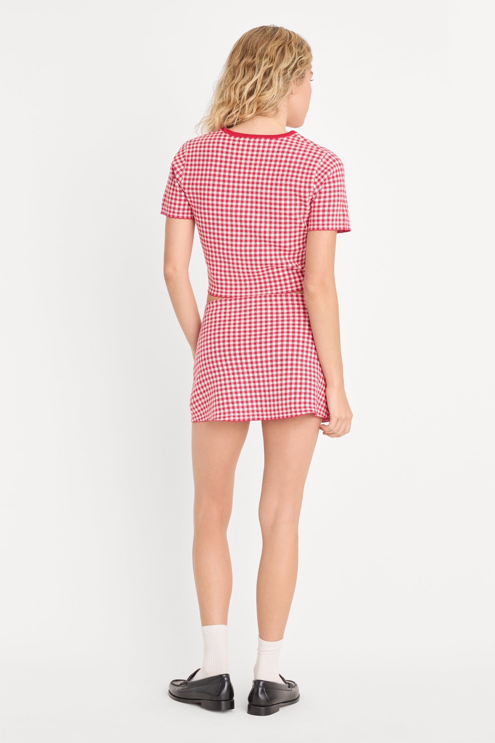 THE KEEPSAKE SKORT | CHERRY GINGHAM