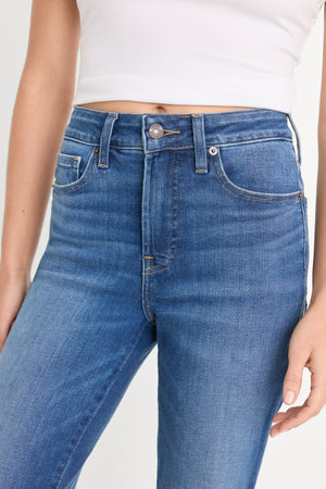 SOFT TECH GOOD LEGS STRAIGHT JEANS | INDIGO1233
