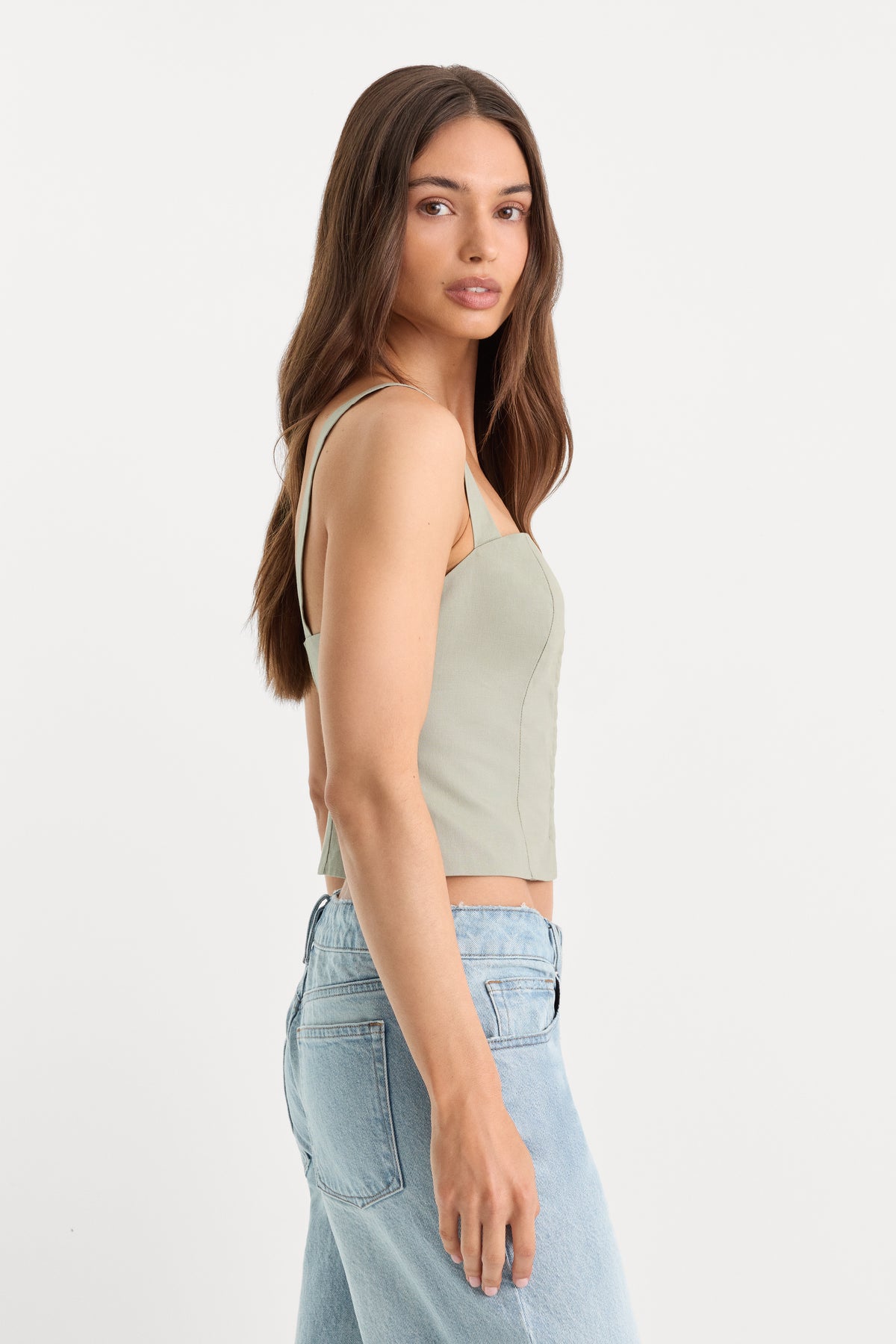 THE LINEN CORSET | MOSSWELL