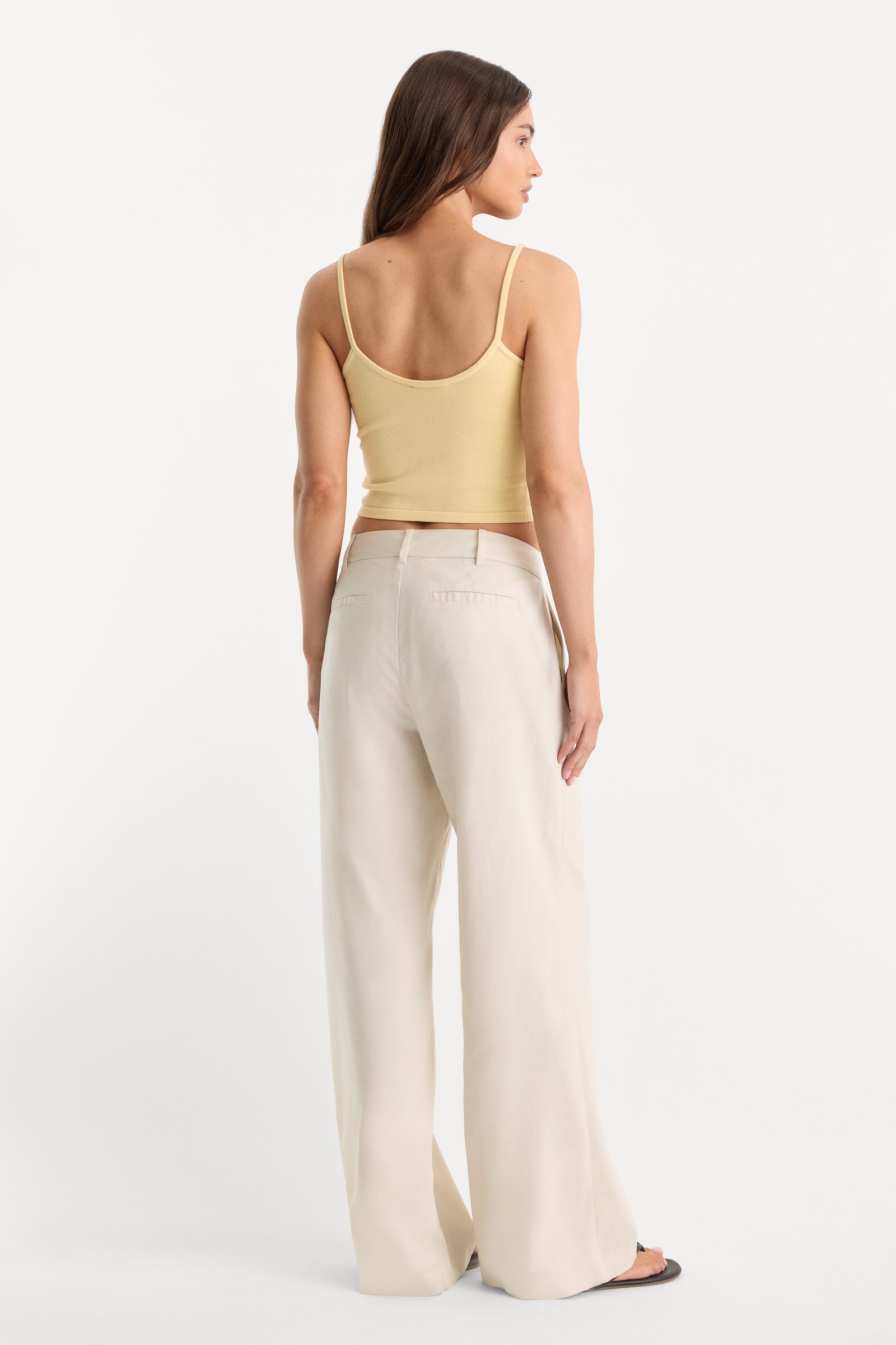 THE WIDE LEG LINEN TROUSER | LINO