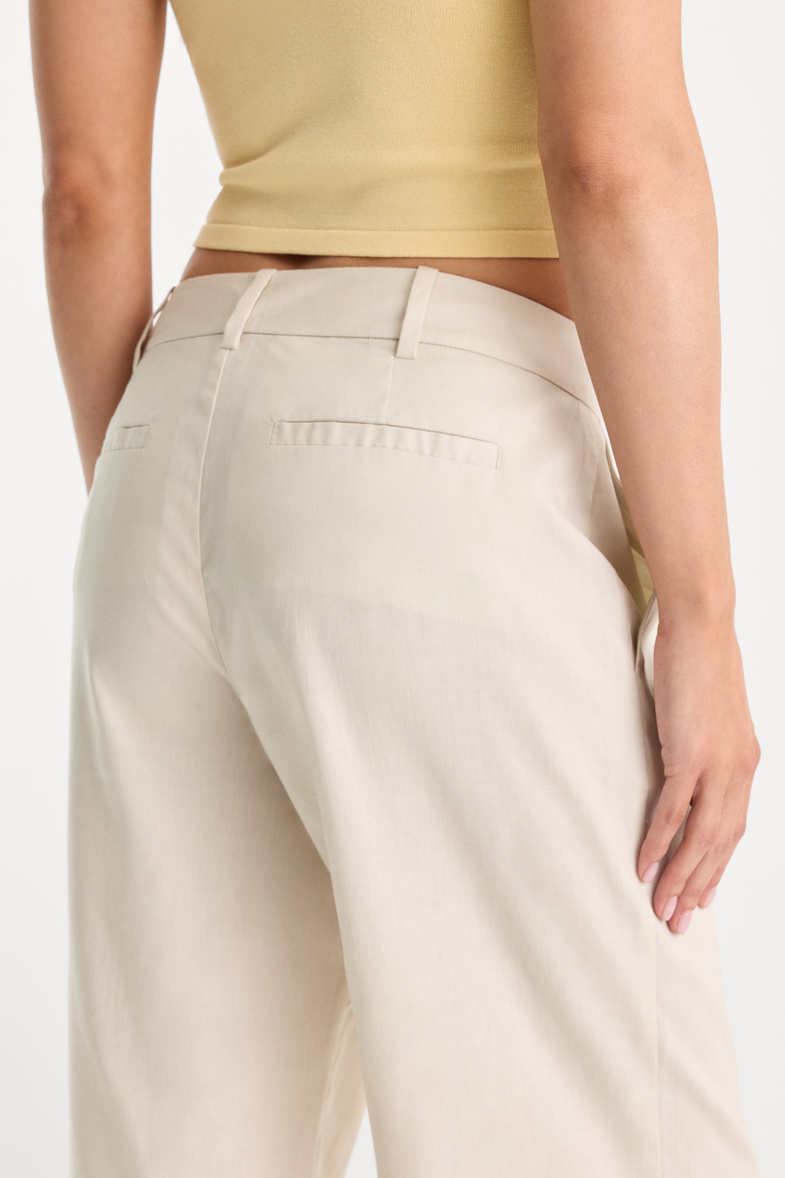 THE WIDE LEG LINEN TROUSER | LINO