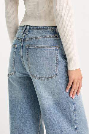 VINTAGE WIDE JEANS | INDIGO1242