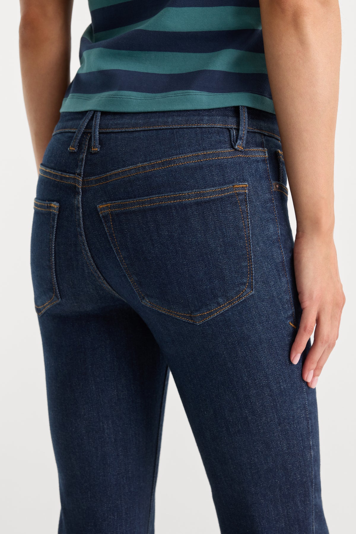 GOOD LOW RISE BOOTCUT JEANS | INDIGO1231