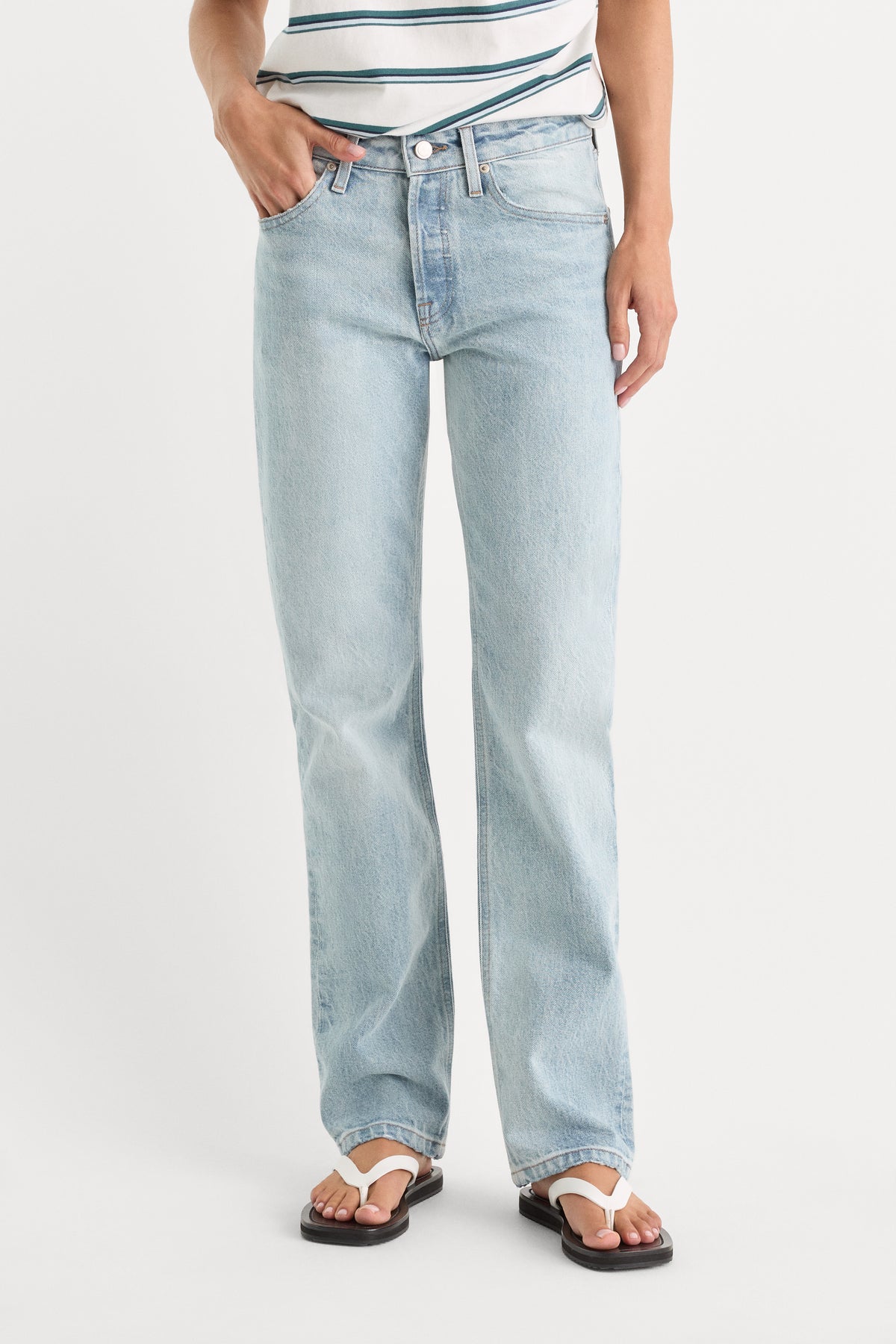 VINTAGE STRAIGHT JEANS | INDIGO1389