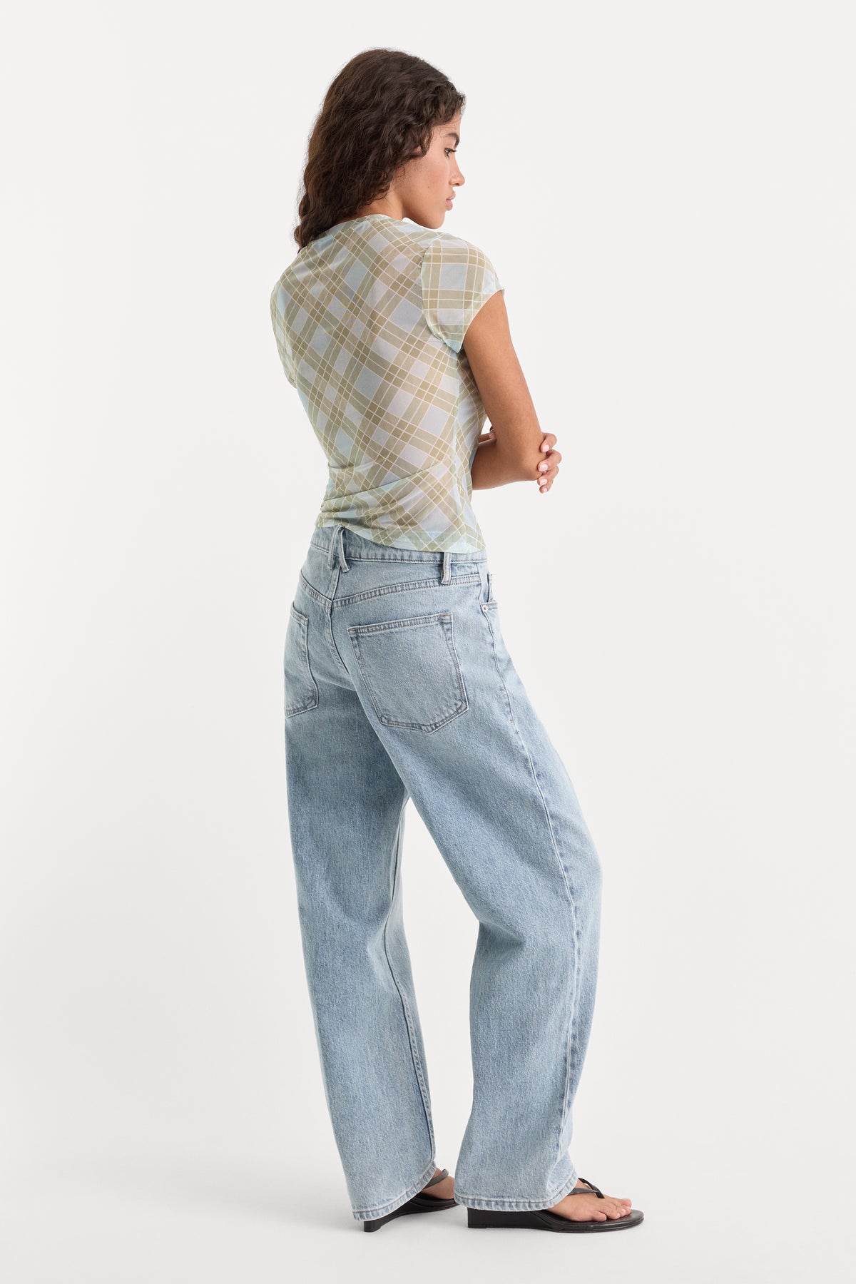 GOOD PETITE 90'S JEANS | INDIGO1257