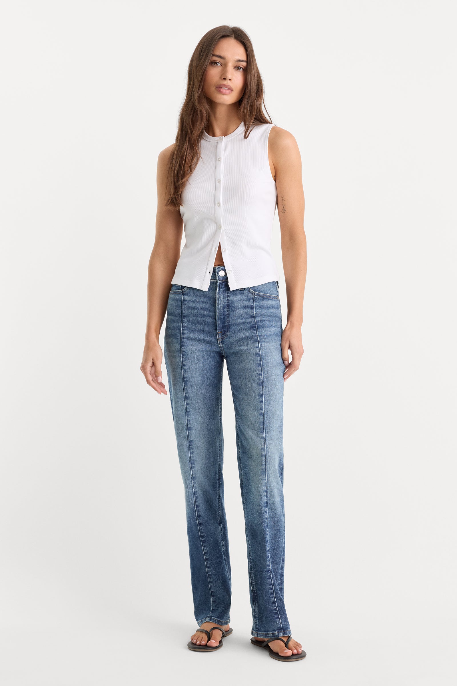 GOOD TRUE STRAIGHT JEANS | INDIGO1236