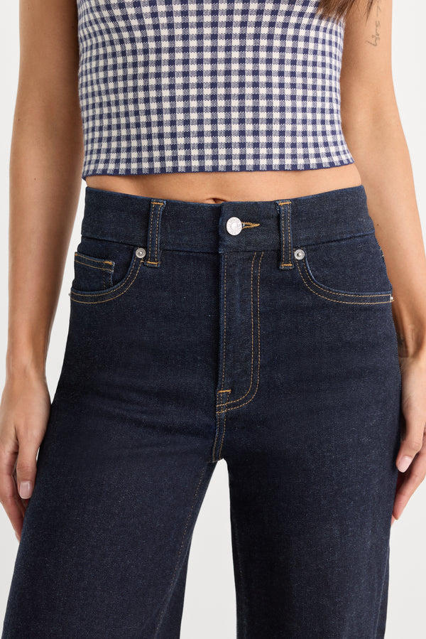 ALWAYS FITS SLIM PALAZZO JEANS | DENETHIC BLUE