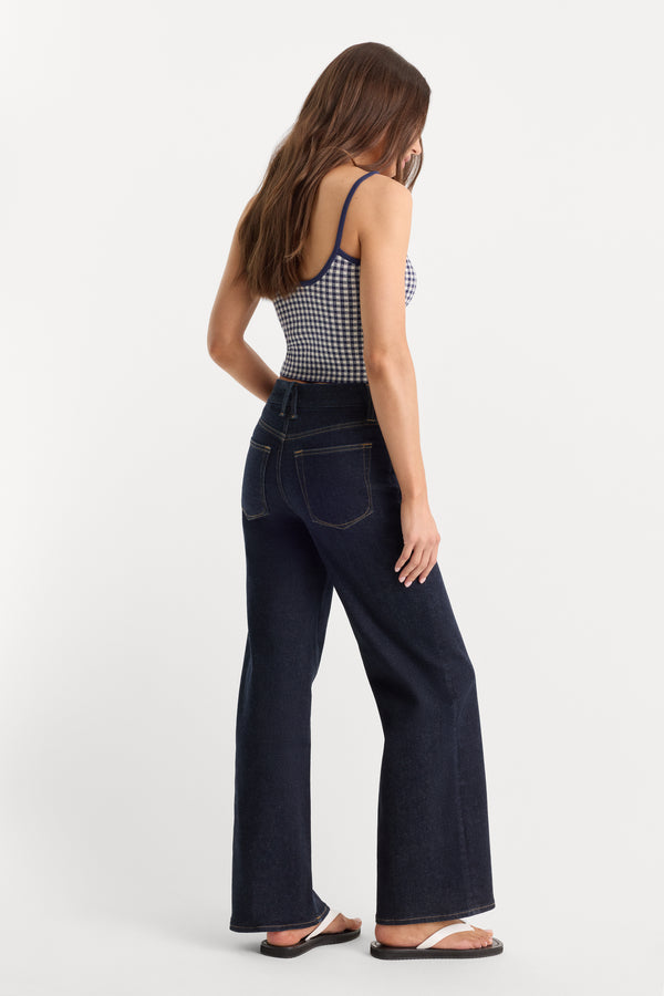 ALWAYS FITS SLIM PALAZZO JEANS | DENETHIC BLUE