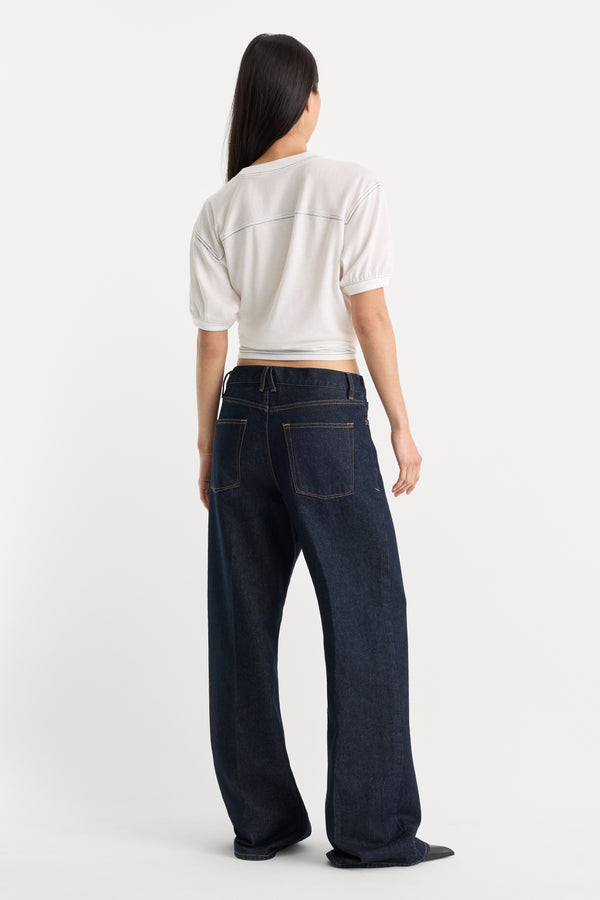 VINTAGE LOW SLUNG BAGGY JEANS | RINSE