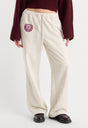 THE BRUSHED FLEECE SWEATPANT | OATMEAL-3 | GOOD AMERICAN | MODEL