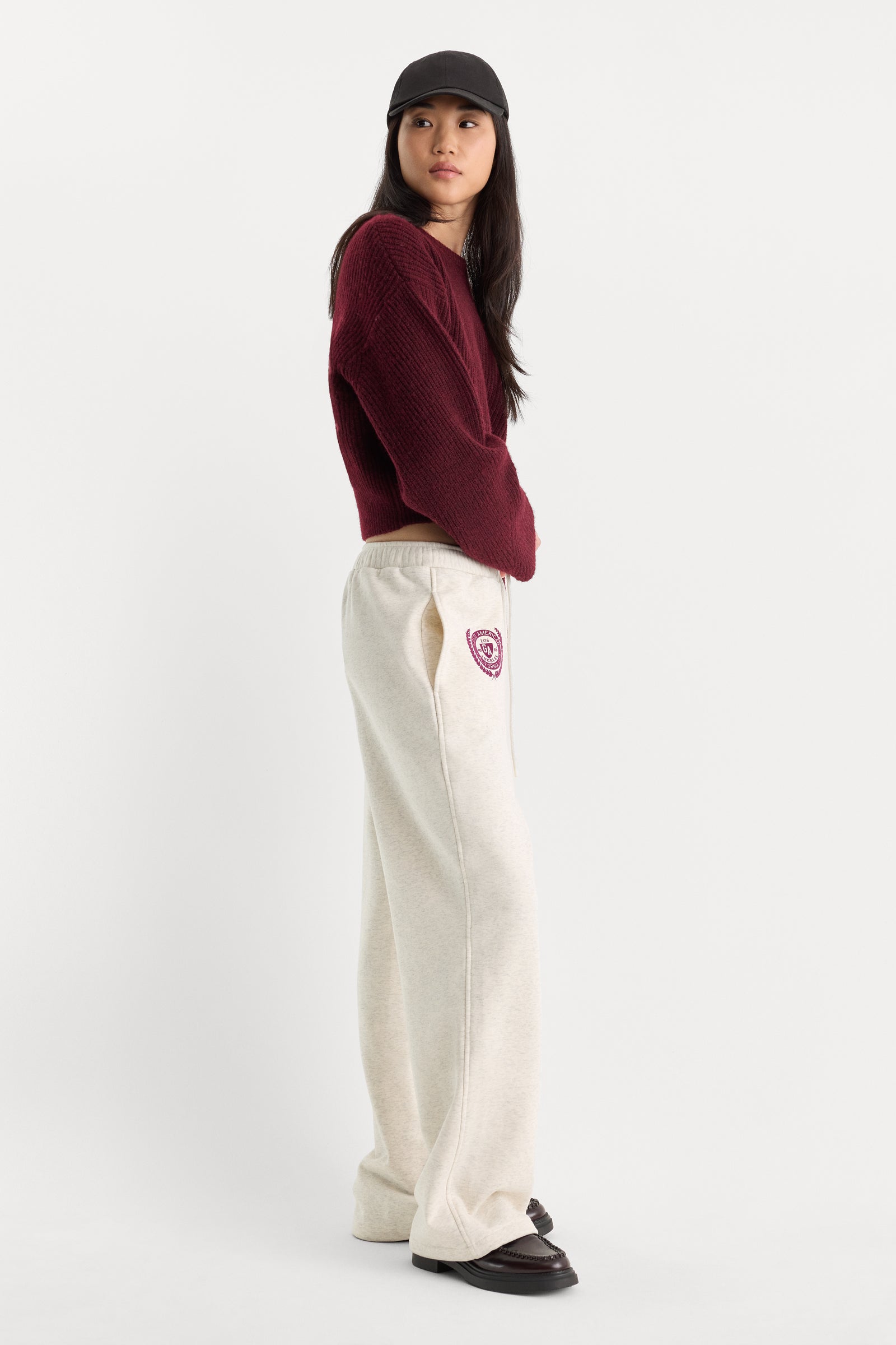 THE BRUSHED FLEECE SWEATPANT | OATMEAL
