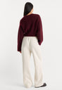 THE BRUSHED FLEECE SWEATPANT | OATMEAL-6 | GOOD AMERICAN | MODEL