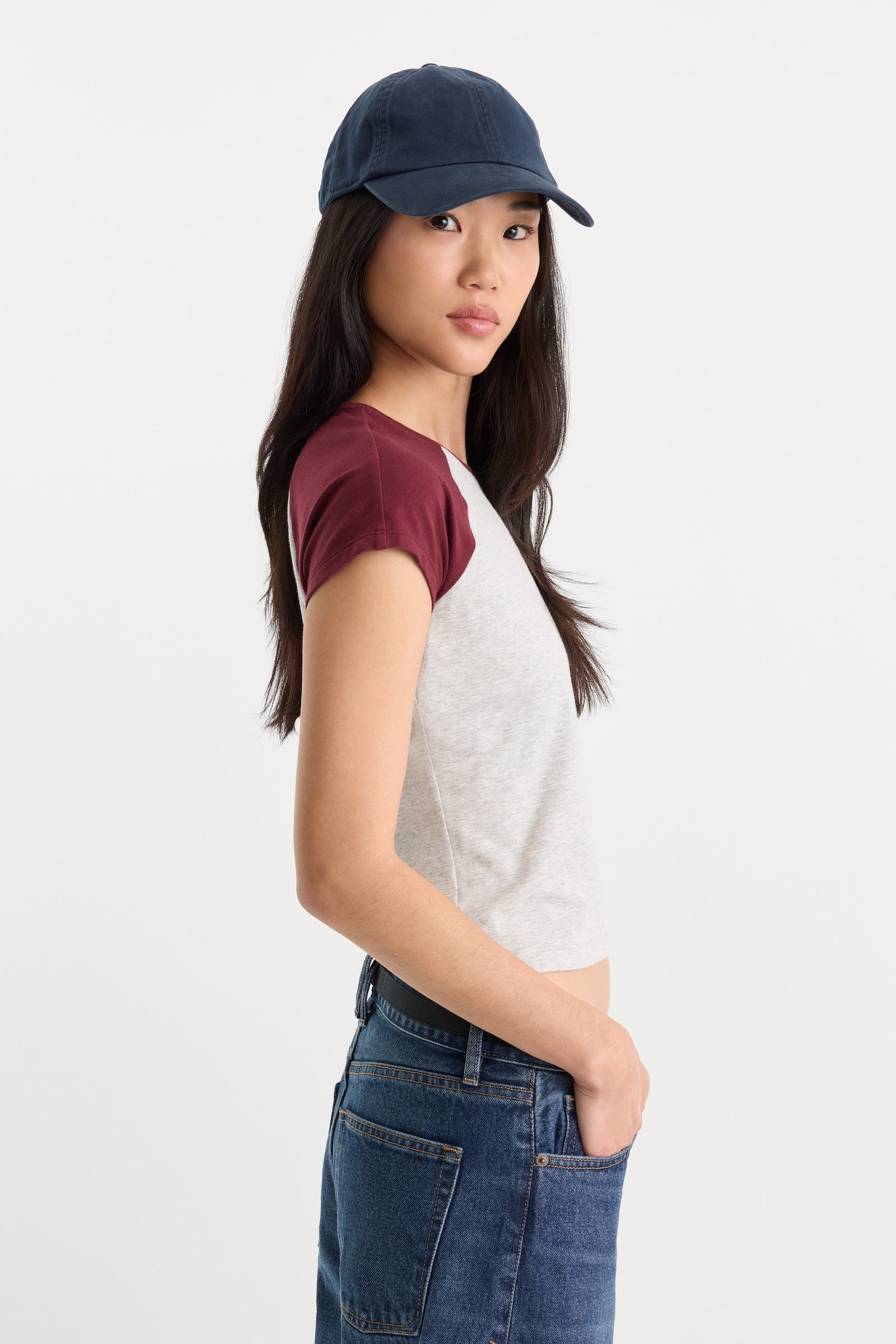THE RAGLAN TEE | VINTAGE GREY