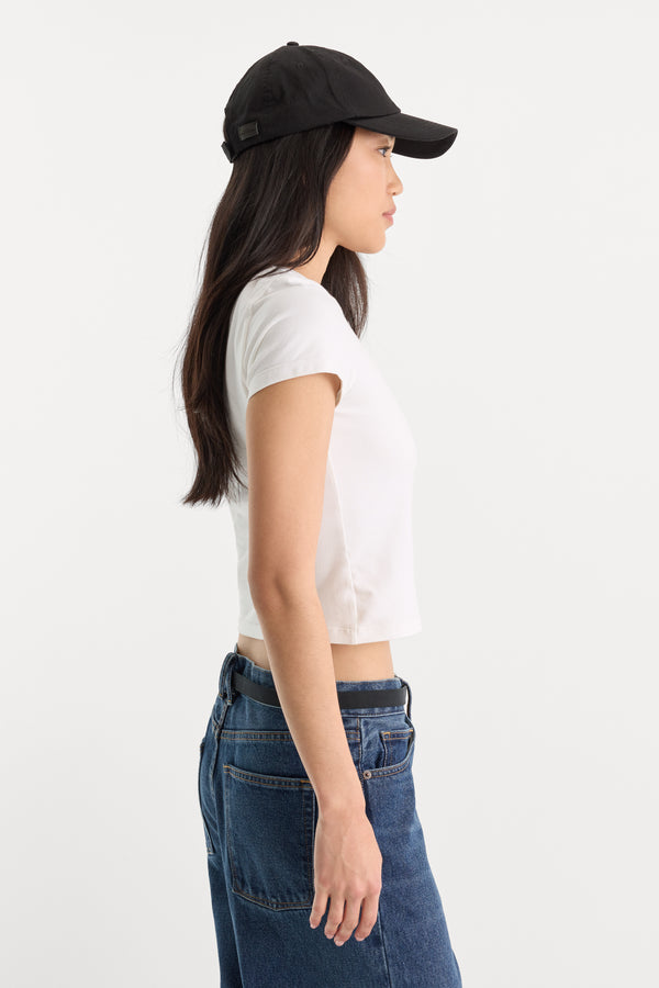 THE BABY TEE | WHITE