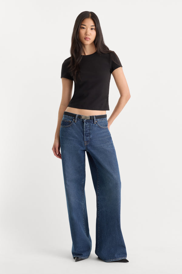 THE BABY TEE | BLACK