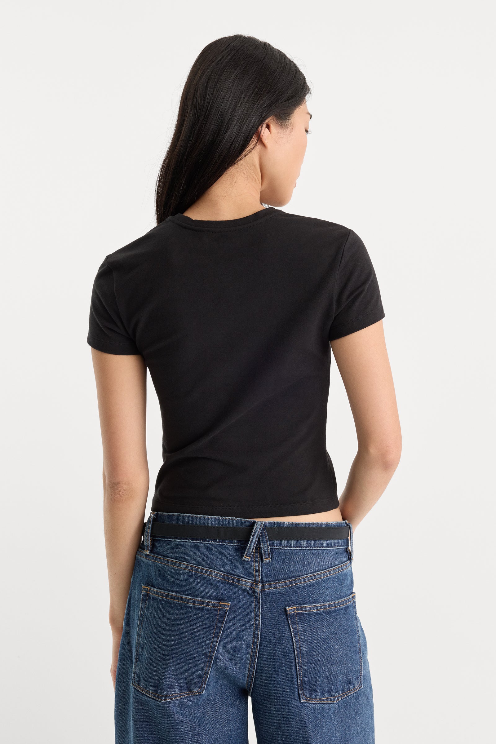THE BABY TEE | BLACK