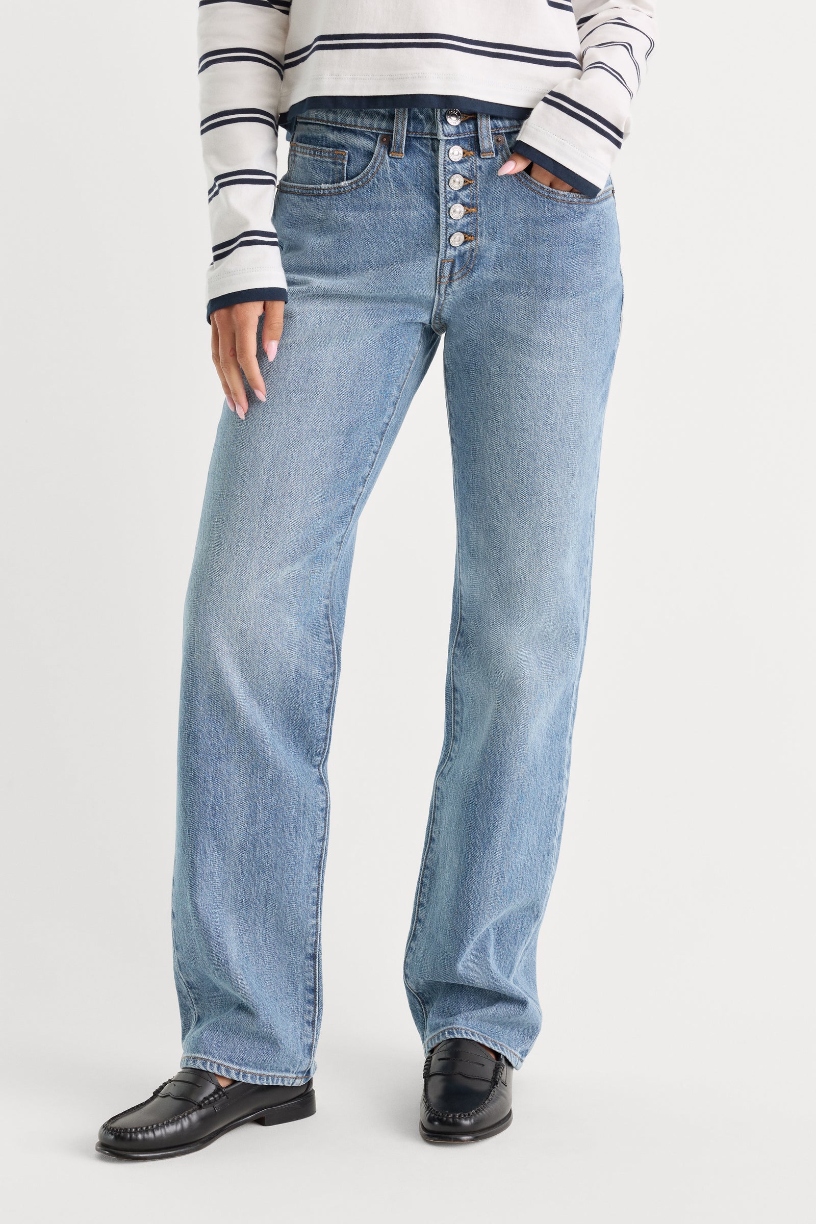 VINTAGE STRAIGHT JEANS | AMBER