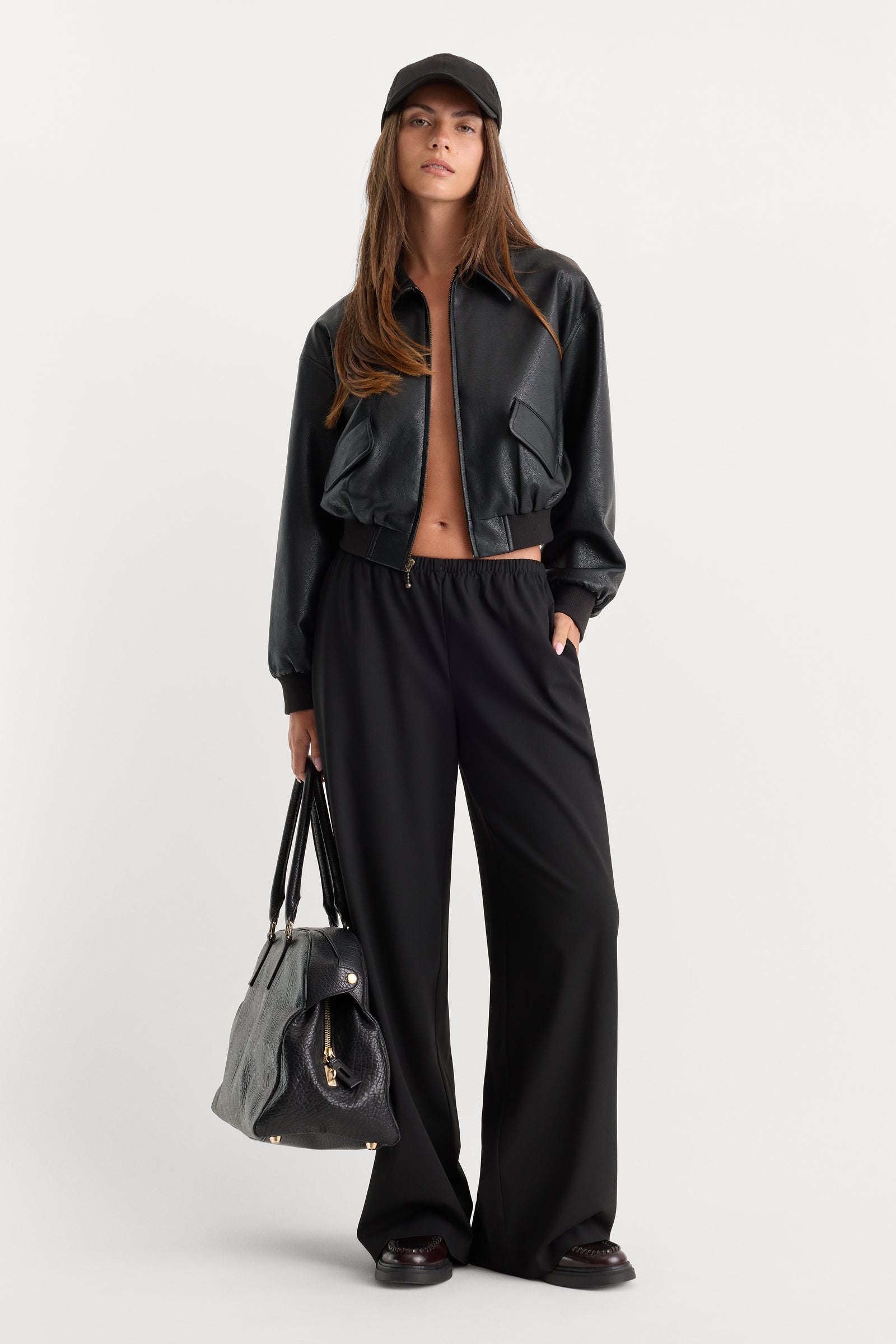 THE PULL ON TROUSER | BLACK001