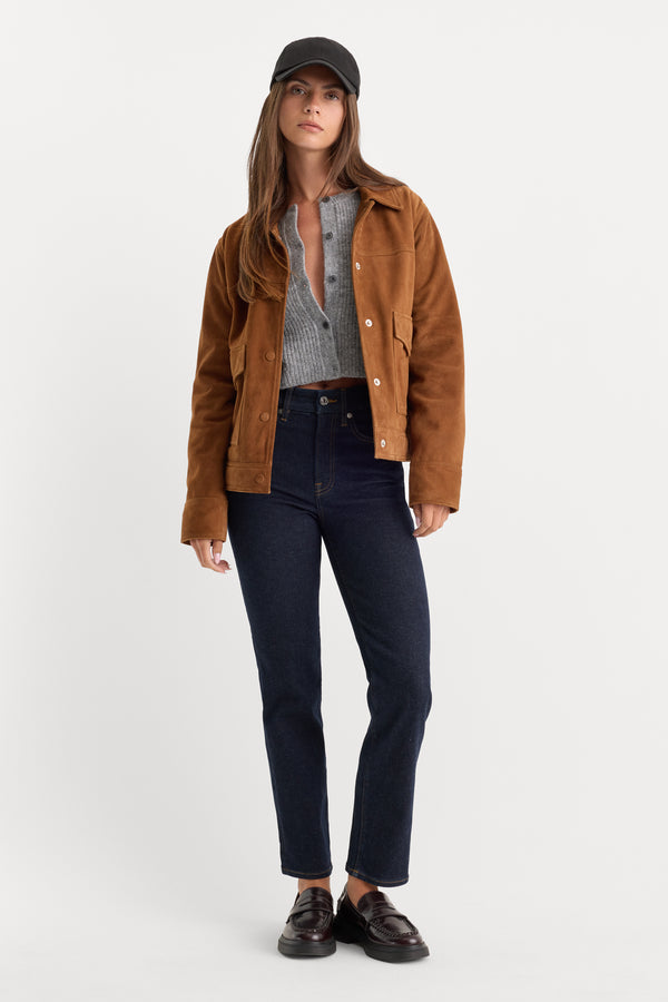 ALWAYS FITS GOOD LEGS STRAIGHT JEANS LONG | DENETHICBLUE04-2 | GOOD AMERICAN | MODEL