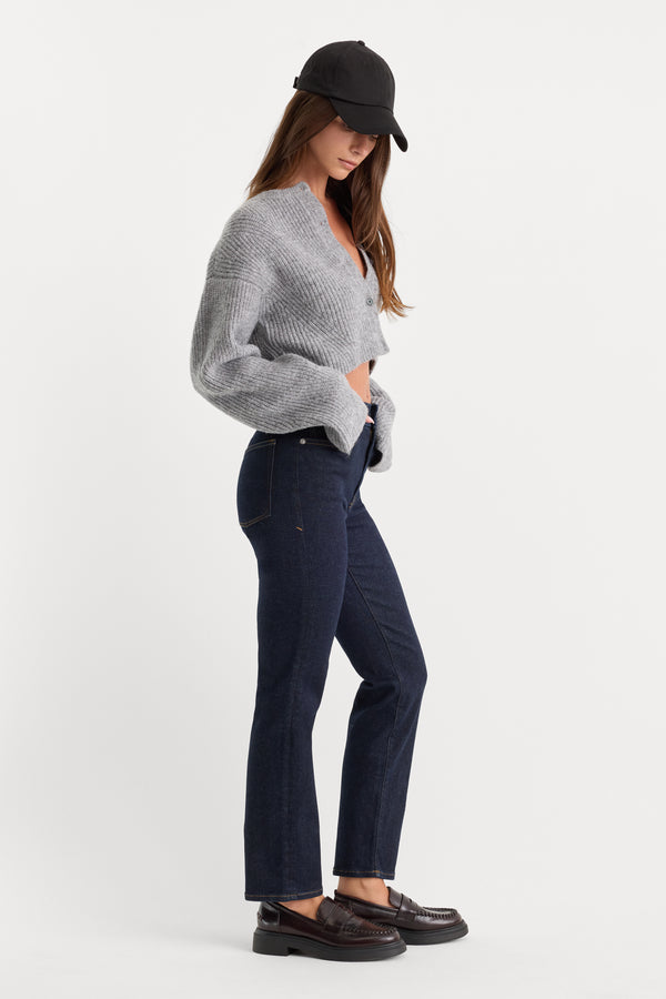 ALWAYS FITS GOOD LEGS STRAIGHT JEANS LONG | DENETHICBLUE04-5 | GOOD AMERICAN | MODEL