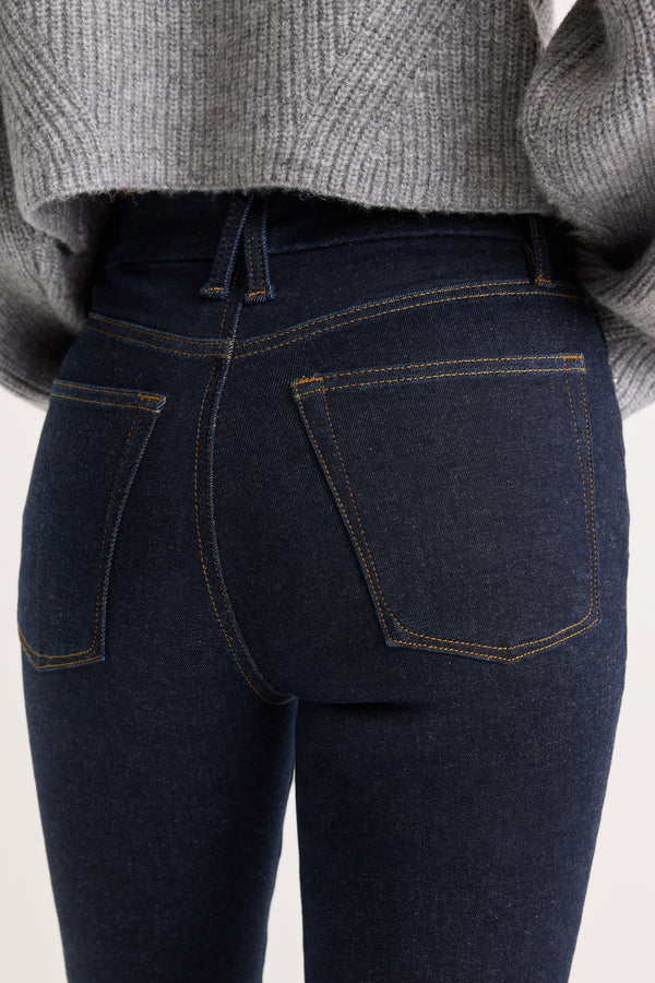 ALWAYS FITS GOOD LEGS STRAIGHT JEANS LONG | DENETHICBLUE04-6 | GOOD AMERICAN | MODEL