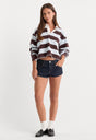 THE MICRO SHORT | INDIGO1389-1 | GOOD AMERICAN | MODEL