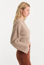 THE CHUNKY KNIT SWEATER | DUSK-5 | GOOD AMERICAN | MODEL