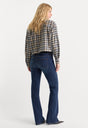 GOOD LOW RISE BOOTCUT JEANS | UMBER-5 | GOOD AMERICAN | MODEL