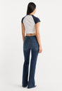 GOOD LEGS FLARE JEANS | LYRICAL-5 | GOOD AMERICAN | MODEL