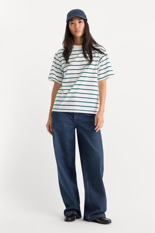 VINTAGE WIDE JEANS | QUIRK-1 | GOOD AMERICAN | MODEL